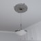 Ekena Millwork Attica PVC Medallion (Canopies up to 6 3/4"), 19"OD x 3 1/2"ID x 1"P, Metallic Silver Metallic CMP19ATCSV - alternate 9